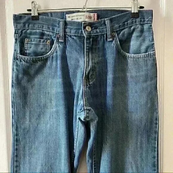 Levi’s 559 Jeans Relaxed Fit Straight Leg Dad Style Blue Denim Size 30 - Picture 6 of 16